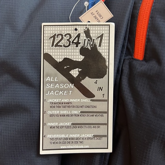 Super warm 4in1  Technical snowboard Rothschild winter coat/jacket. Boy10/12 - Picture 5 of 11